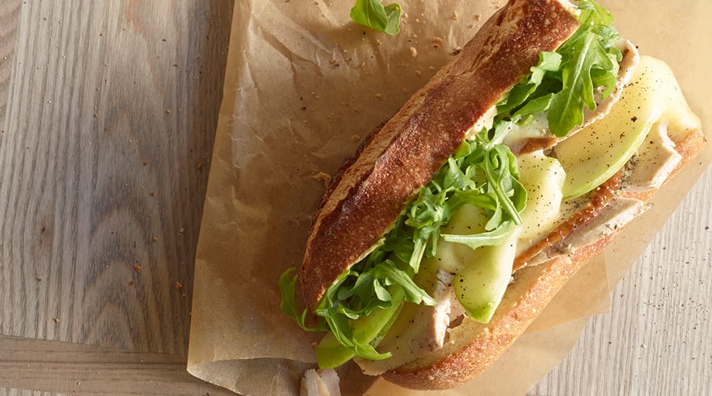 Dartcor Food Services - sandwich on artisan bread